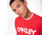 Oakley B1B Crew T-Shirt, Mens, Red Line, Extra Large, 472399-465-XL