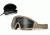 Oakley SI Ballistic 2.0 Array Goggles, Dark Bone Frame, Clear and Grey Lenses OO7035-07