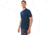 Oakley Bark New Short Sleeve - Mens, Fathom, Extra Large, 457131-6AC-XL