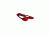 Oakley Batwolf Replacement Icon, Red Anodized, RGL4632AA 08-032