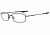 Oakley Keel Blade Progressive Prescription Eyeglasses, Polished Black Frame, OX3125-0155PR