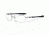 Oakley Blender 6B Single Vision Prescription Eyeglasses, Chrome Frame OX3162-0655SV