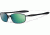 Oakley Blender Sunglasses, Emerald Iridium Polarized Lens, Polished Black Frame OO4059-13