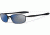 Oakley Blender Sunglasses, Ice Iridium Polarized Lens, Polished Black Frame OO4059-12