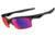 Oakley Bottle Rocket Sunglasses, OO Red Iridium Polarized Lens, Polished Black Frame OO9164-12