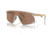 Oakley BXTR Patrick Mahomes II Collection Sunglasses, Matte Desert Tan, PRIZM Tungsten, PRIZM Tungsten, OO9280-0839