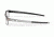 Oakley Carbon Plate Single Vision Prescription Eyeglasses, Polished Midnight Frame, OX5079-0355SV
