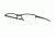 Oakley CATHODE OX3233 Eyeglass Frames 323301-52 - Satin Black Frame, Clear Lenses