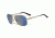 Oakley Caveat Aviator Sunglasses, Polished Gold Frame, Ice Iridium Lens OO4054-16