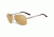 Oakley Caveat Aviator Sunglasses, Polished Gold Frame, 24K Iridium Lens OO4054-18