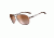 Oakley Caveat Sunglasses, Rose Gold Frame, VR50 Brown Gradient Lens OO4054-01
