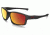 Oakley Chainlink Mens Asian Fit Sunglasses, Matte Black Frame, Ruby Iridium Lens OO9252-09