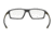 Oakley CHAMBER OX8138 Eyeglass Frames 813802-55 - Satin Pavement Frame, Clear Lenses