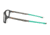 Oakley CHAMBER OX8138 Eyeglass Frames 813804-55 - Satin Grey Smoke Frame, Clear Lenses