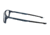 Oakley CHAMBER OX8138 Eyeglass Frames 813805-53 - Universe Blue Frame, Clear Lenses