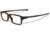 Oakley Chamfer Mens Eyeglasses, Satin Brownstone Frame, 51mm OX8039-0451