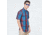 Oakley Checked Woven Short Sleeve Shirt - Mens, Orange Check, Extra Small, FOA400030-97E-XS