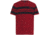 Oakley Classic Stripe Wide Ss - Mens, Iron Red, Large, 457344-80U-L