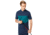 Oakley Color Block Polo Short Sleeve - Mens, Foggy Blue, 2XL, 434322-6FB-XXL
