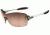 Oakley Compulsive Squared Sunglasses - Clear frame w/ VR50 Brown Gradient Lenses 05-357