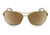 Oakley Conquest Sunglasses Satin Gold/Iris Frame, Tungsten Iridium Lens-OO4101-03