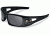 Oakley Crankcase Sunglasses, Matte Black Frame, Polarized Grey Lens OO9165-13