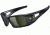 Oakley Crankcase Sunglasses - Steel Frame and Dark Grey Lens OO9165-14