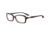 Oakley Crimp Eyeglasses Frame, Size 53 - Brown Marble OX1070-0453