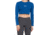 Oakley Cropped Long Sleeve Tee - Womens, Blue Power, Large, 552436-6PB-L