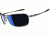 Oakley Crosshair 2.0 Sunglasses, Ice Iridium Polarized Lens, Polished Black Frame OO4044-08