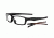 Oakley Crosslink 53mm Satin Black /Black Men's Eyeglass Frames w/ Blank Lenses OX8027-0553