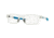 Oakley Crosslink Pitch Bifocal Prescription Eyeglasses 803711-52 - Frost/sky Blue Frame, Clear Lenses