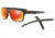 Oakley CROSSRANGE PATCH OO9382 Single Vision Prescription Sunglasses, 60mm, Matte Carbon, OO9382-938228-60-SV
