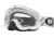 Oakley Crowbar MX Goggles, Matte White/Clear, 57-952