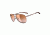 Oakley Daisy Chain Sunglasses, Rose Gold Frame, VR50 Brown Grad Lens OO4062-01