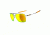 Oakley Deviation Polished Chrome Frame w/ Fire Iridium Lenses Men's Sunglasses OO4061-03