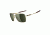 Oakley Deviation Polished Gold Frame w/ Dark Grey Lenses Men's Sunglasses OO4061-02