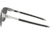 Oakley DIECUTTER OO4137 Sunglasses 413701-55 - Satin Chrome Frame, Prizm Black Lenses
