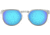 Oakley DIECUTTER OO4137 Sunglasses 413704-55 - Satin Chrome Frame, Prizm Sapphire Lenses
