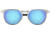 Oakley DIECUTTER OO4137 Sunglasses 413704-55 - Satin Chrome Frame, Prizm Sapphire Lenses