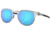 Oakley DIECUTTER OO4137 Sunglasses 413704-55 - Satin Chrome Frame, Prizm Sapphire Lenses