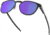 Oakley DIECUTTER OO4137 Sunglasses 413706-55 - Satin Black Frame, Violet Iridium Polarized Lenses