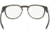Oakley DIECUTTER RX OX3229 Eyeglass Frames 322902-50 - Pewter Frame, Clear Lenses