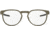 Oakley DIECUTTER RX OX3229 Eyeglass Frames 322902-52 - Pewter Frame, Clear Lenses
