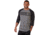 Oakley Edge 3/4 Raglan - Mens, Athletic Heather Grey, Extra Large, 433867-24G-XL