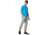 Oakley Ellipse Usa Short Sleeve - Mens, Hawaiian Blue, Extra Small, 457355-6HB-XS