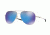Oakley Elmont M &amp; L OO4119 Sunglasses 411910-60 - Polished Chrome Frame, Prizm Sapphire Lenses