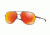 Oakley Elmont M &amp; L OO4119 Sunglasses 411913-60 - Satin Black Frame, Prizm Ruby Lenses