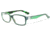Oakley Entry Fee Eyeglasses, Green Tortoise Frame, 52mm OX1072-0652