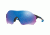 Oakley EVZERO RANGE OO9327 Sunglasses 932707-38 - Matte Black Frame, Sapphire Iridium Polarized Lenses
